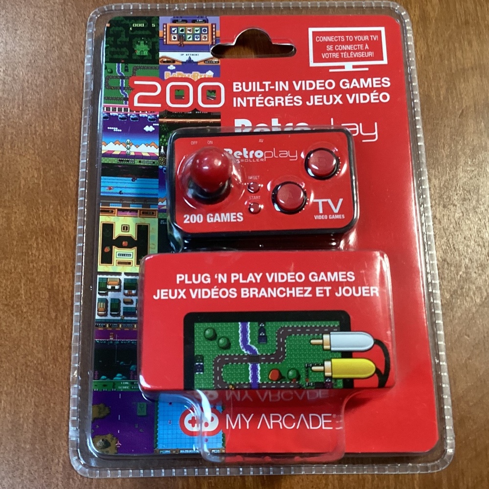 My Arcade Retro play 200 Built-in Video Games New